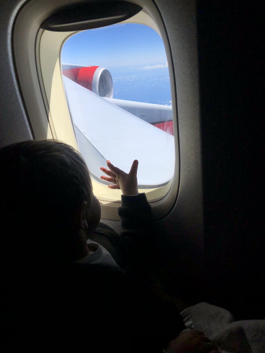 loupearson's tweet photo. Thank you @VirginAtlantic for making Finley’s first flight so smooth. Great crews and service on both flights. #nomoreBA #lgw #mco https://t.co/iw2dAv3XNS
