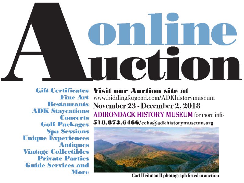 ADKHistory's tweet photo. Online Auction to Benefit the Adirondack History Museum - https://t.co/fKU7dDRIEp https://t.co/Z7uYYH4G7U