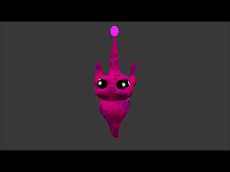 worldwidenamo's tweet photo. Here is the Rangler Fairy with the new improvements. Just look at it's texture and tell me what you see. :) #chubby #cute #texture #Pink #Purple #spots #WIP #adorable #Alien #blackandwhite #bulb #antenna #creature #float #floats #GLOW #glowup #blender #Blender3d #Rangler #Fairy https://t.co/QeFbFrwjYV