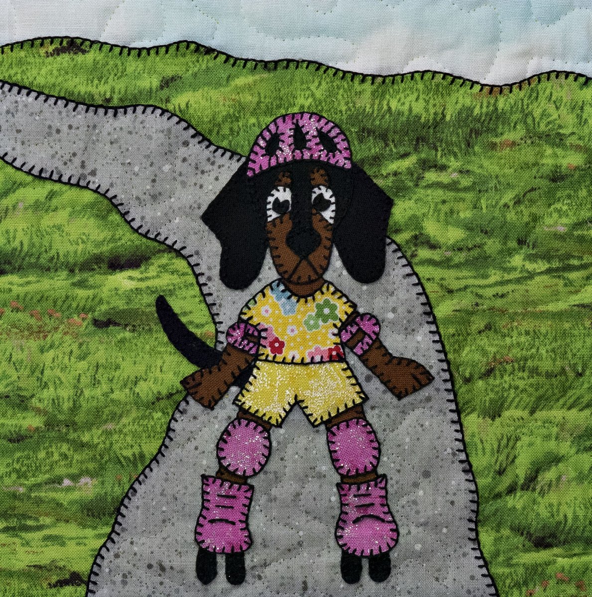 mspdesigns's tweet photo. Learning to skate is fun (and a little bit scary!). Instant download Dachshund pattern by Ms P Designs USA. https://t.co/Lx3e7qAD1u #supplies #quilting #dogapplique #puppypattern #puppyapplique #pdfappliquepattern #puppypdfpattern #dogpdfpattern #petappliquequilt https://t.co/2HkdGKJktB