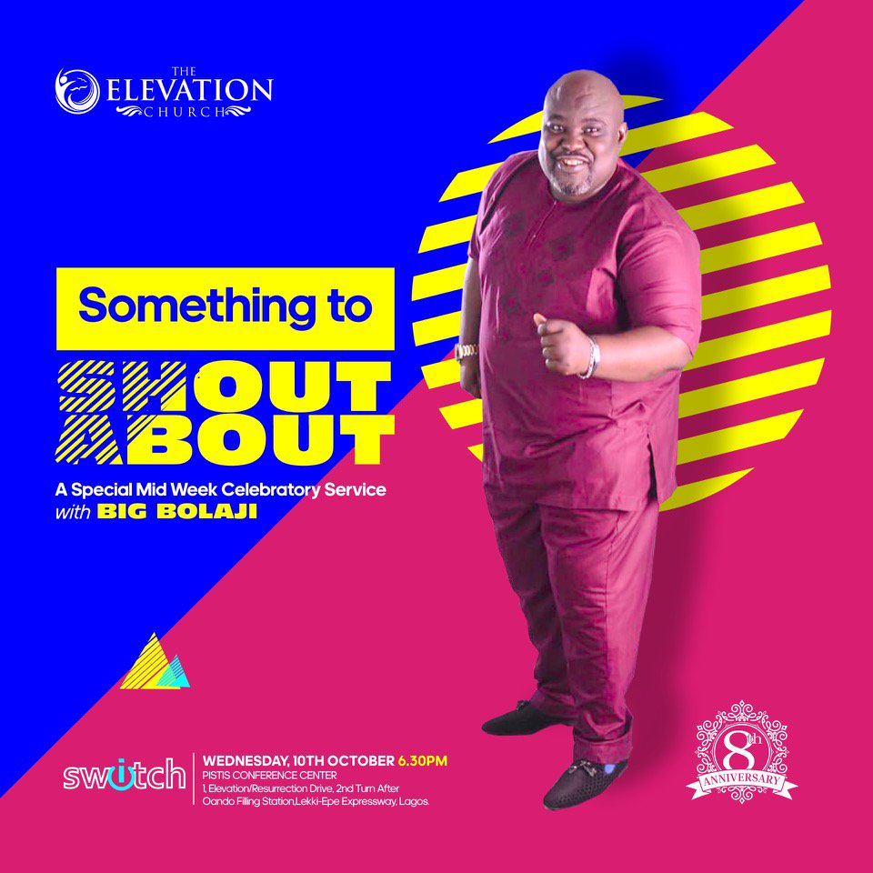 Shout to the Lord, all the earth; break out in praise and sing for joy! Psalm 98:4 (NLT) 
We can't keep calm! 
We turn 8 on Wednesday, October 10 

#ThanksgivingService #Celebrations #ElevationNG