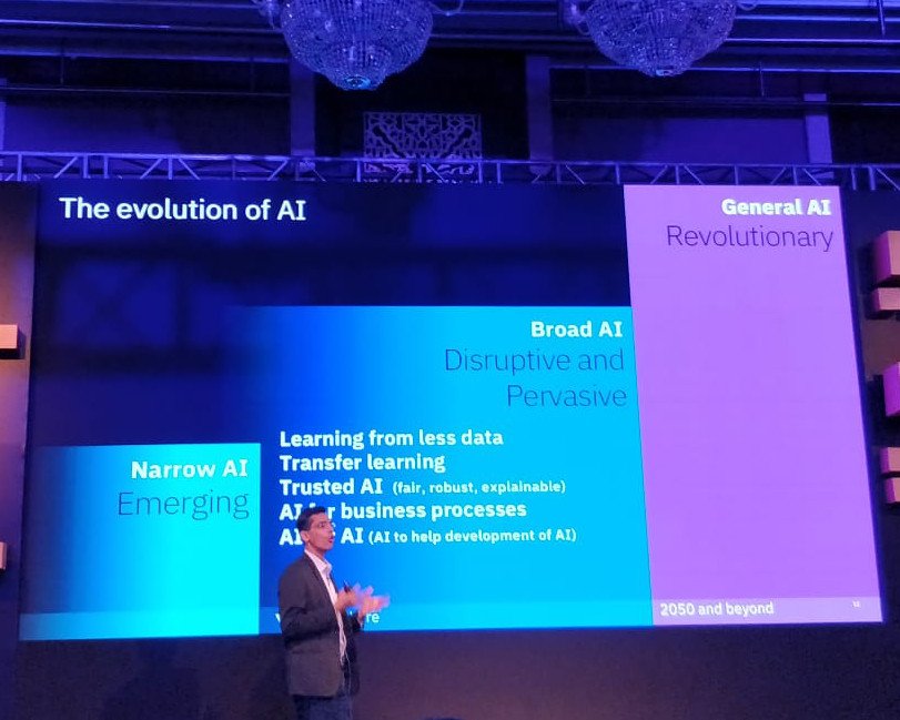 nandanamihindu's tweet image. From Narrow AI to Broad AI and General AI, I am sure Knowledge Representation and Semantic Web will play an important role in this journey! 
#ArtificialIntelligence #MachineLearning #KnowledgeRepresentation