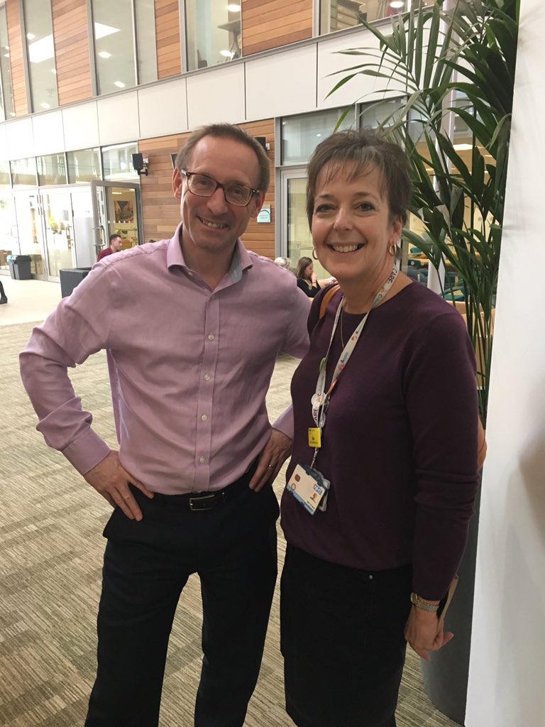 DavidWil26's tweet photo. With Sam Smissen @sam_smissen service improvement project means 42,000 children in Bucks will be immunised against flu this year well down to the immunisation team @BucksHealthcare #BHTWay https://t.co/WYmcuZJnXY