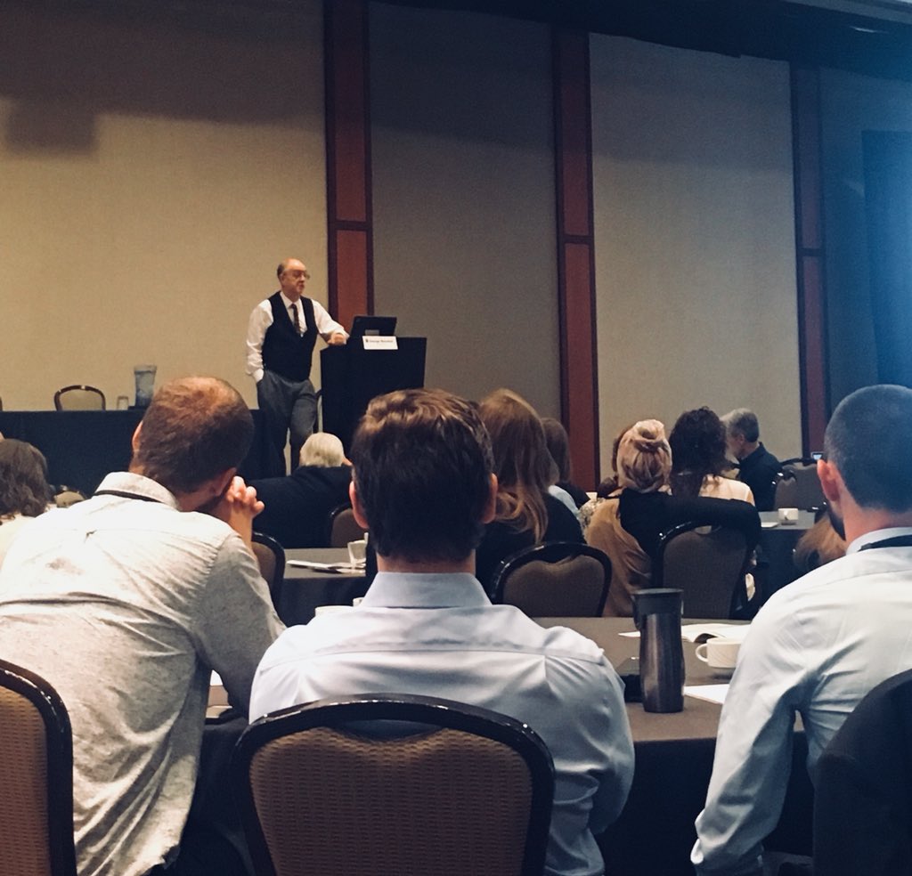Great keynote by George Marshall. Too much to tweet but my takeaway would be... if you want to talk climate change with people, put your audience’s values at the centre of your message #BECC2018