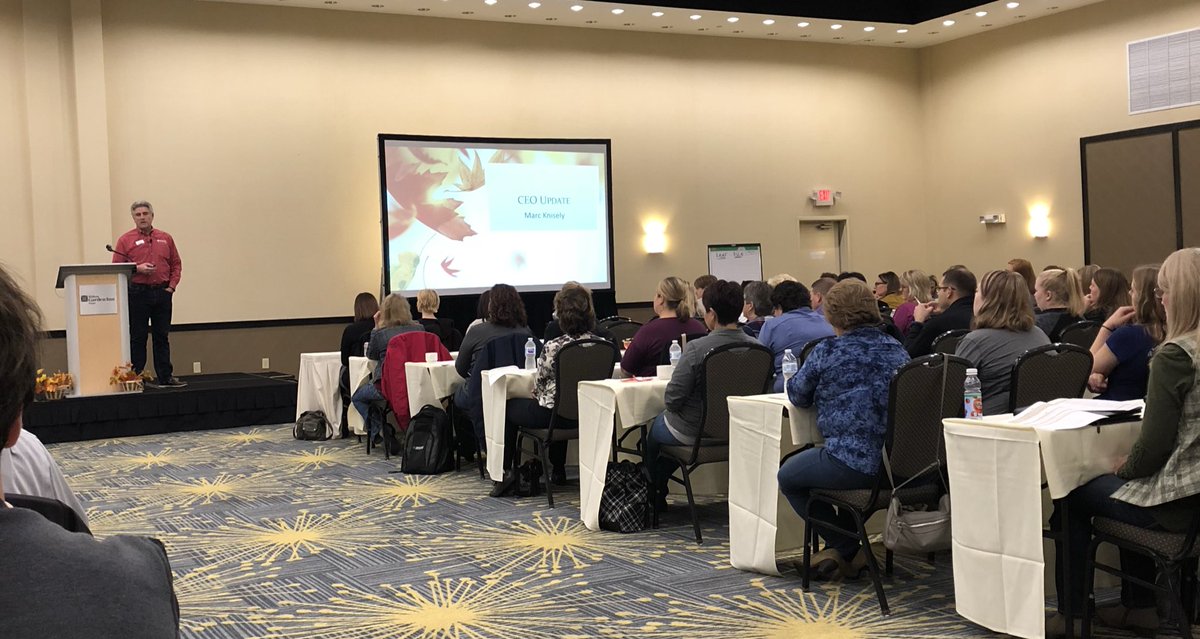 AgCDiane's tweet image. Hearing from Marc Knisely how @AgCountry can be the best total solution for rural America. #AgCTransforms