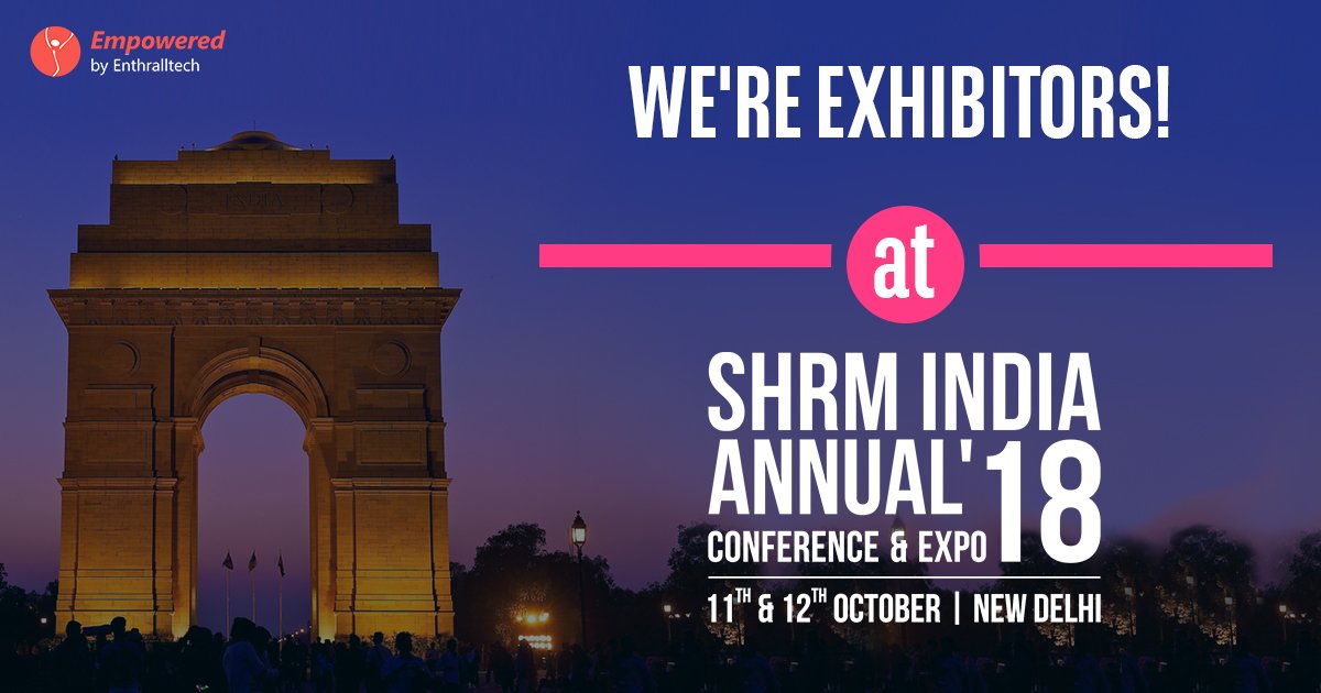 Looking forward to interesting and meaningful conversations #SHRMIAC18. Meet us to experience our NextGen Empowered Learning Platform...it is beyond an LMS!