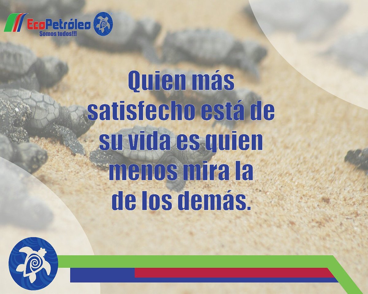 Cuando luchas por lo que quieres te sientes empoderado y adquieres más confianza en ti mismo. Te vuelves más positivo y entiendes que quizá es probable que haya que luchar, pero sabes que lo lograrás.

#Eco Somos Todos!!!
@ecoduarte160 @ecopetroleodom