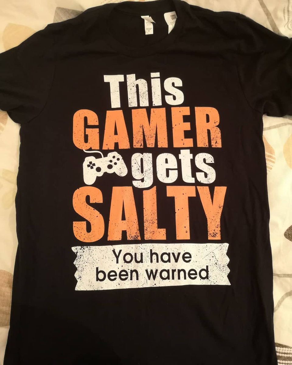 #gamer #tshirts by #GameOn repping it for all gamers out there!

UK: 
amazon.co.uk/dp/B07J6W8321

USA:
amazon.com/dp/B07DHG4P3Z

#GamersUnite #gamerlife #design