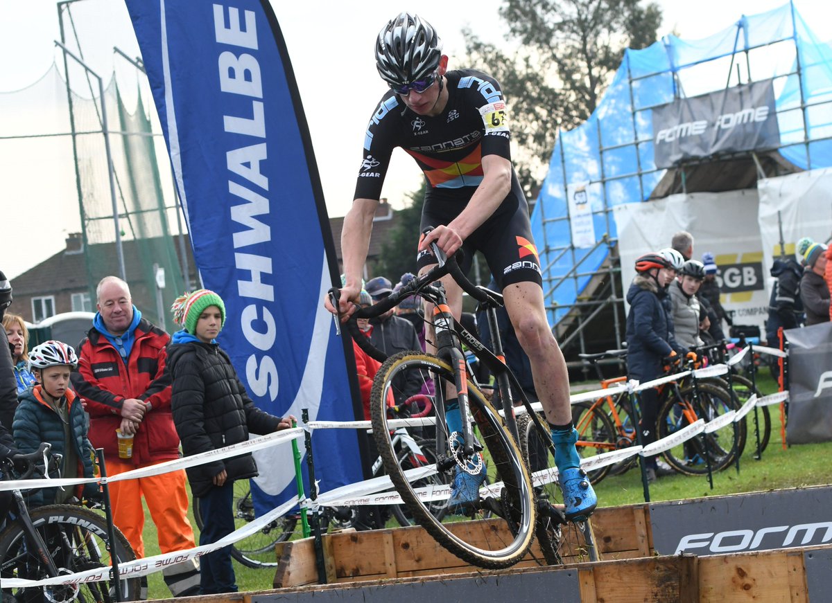 GSG_Zannata's tweet photo. First outing for @LewisAskey in his @GSGClothingUK Zannata kit this weekend at round one of the National Trophy in Derby. Congratulations to the Belgian, Braam Merlier who won the mens event, also flying on board a Zannata Z46. Check out the full results @VeloUK https://t.co/31Sv9K93H2
