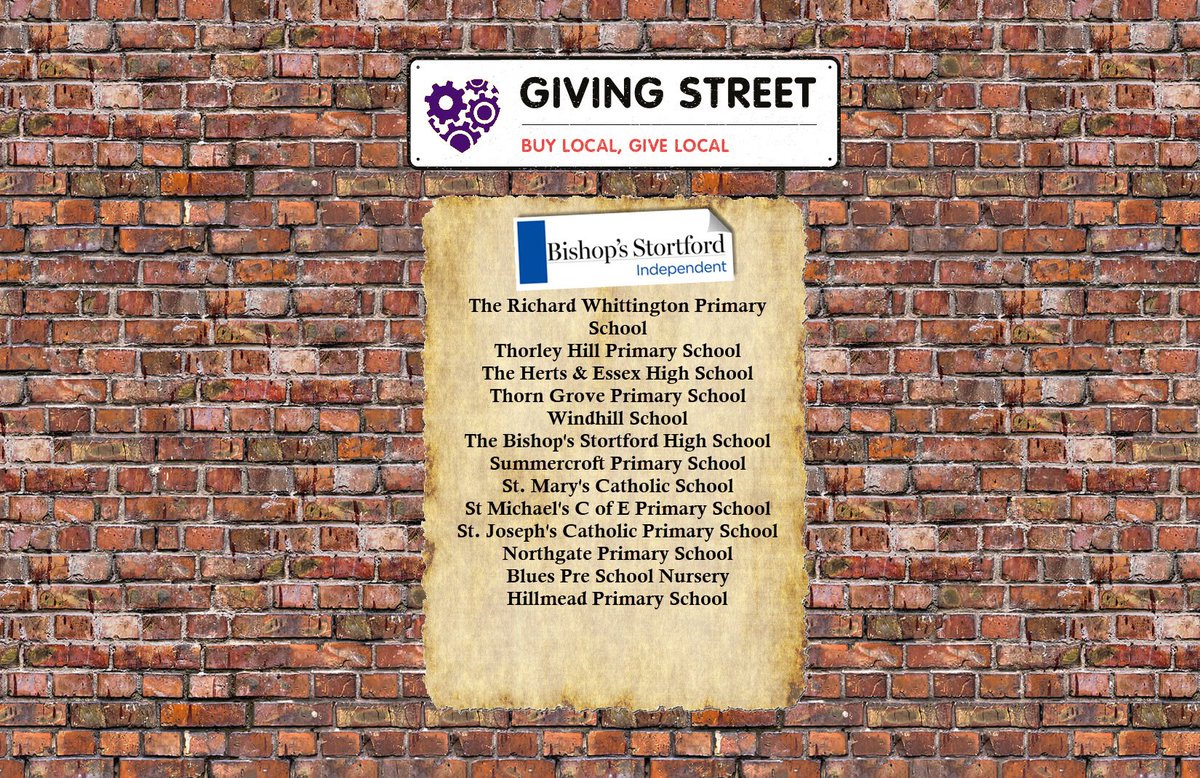 Giving_Street's tweet photo. Hear Ye, Hear Ye, from tomorrow the @StortfordIndie will be hosting #GivingStreet jars for all local schools. Buy your paper from their offices and #BuyLocalGiveLocal. If we've missed one, let us know and that will be sorted. https://t.co/cQgKUItBbu
