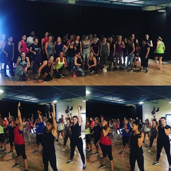 Kettlercise_UK's tweet photo. Shoutout to EVERYONE who joined us at Camber Sands over the weekend! You guys were epic #Kettlercise #MondayMotivation @Anoushkamoore @swaite66 https://t.co/7WXzEvqlui