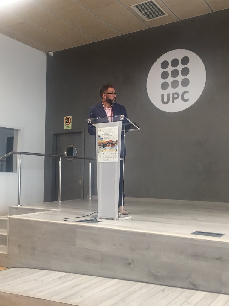 SocEspCeramVidr's tweet image. Opening ceremony of #CyVBCN2018 at @la_UPC organised by @SocEspCeramVidr and #SPCV