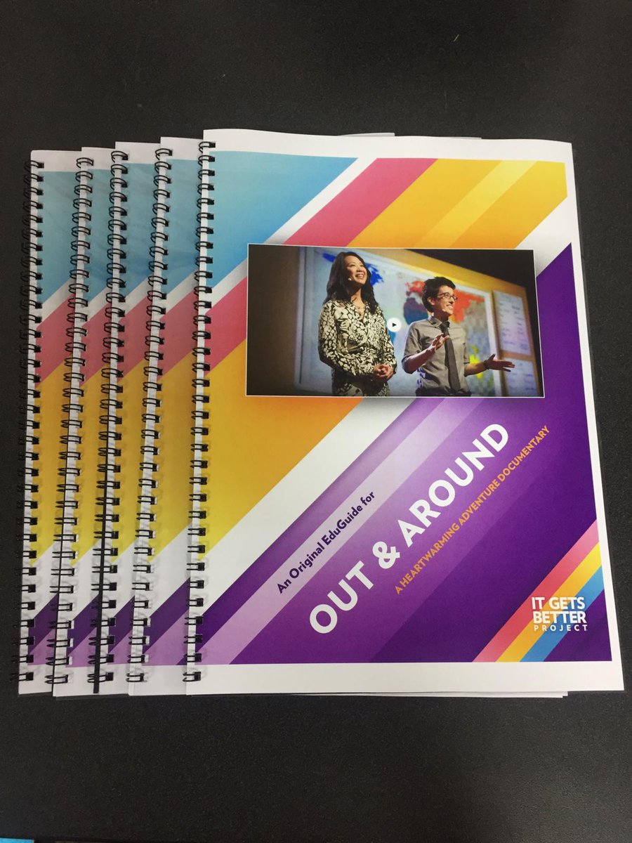 outandaround's tweet photo. Our film's Educational Guide made with @Itgetsbetterproject is now available for FREE download! Teachers, Students and GSA's are able to stream the film, and do the guided classroom discussions and projects in the guide. More info on our website, https://t.co/a2AFmREtNU https://t.co/07FRJptCgH