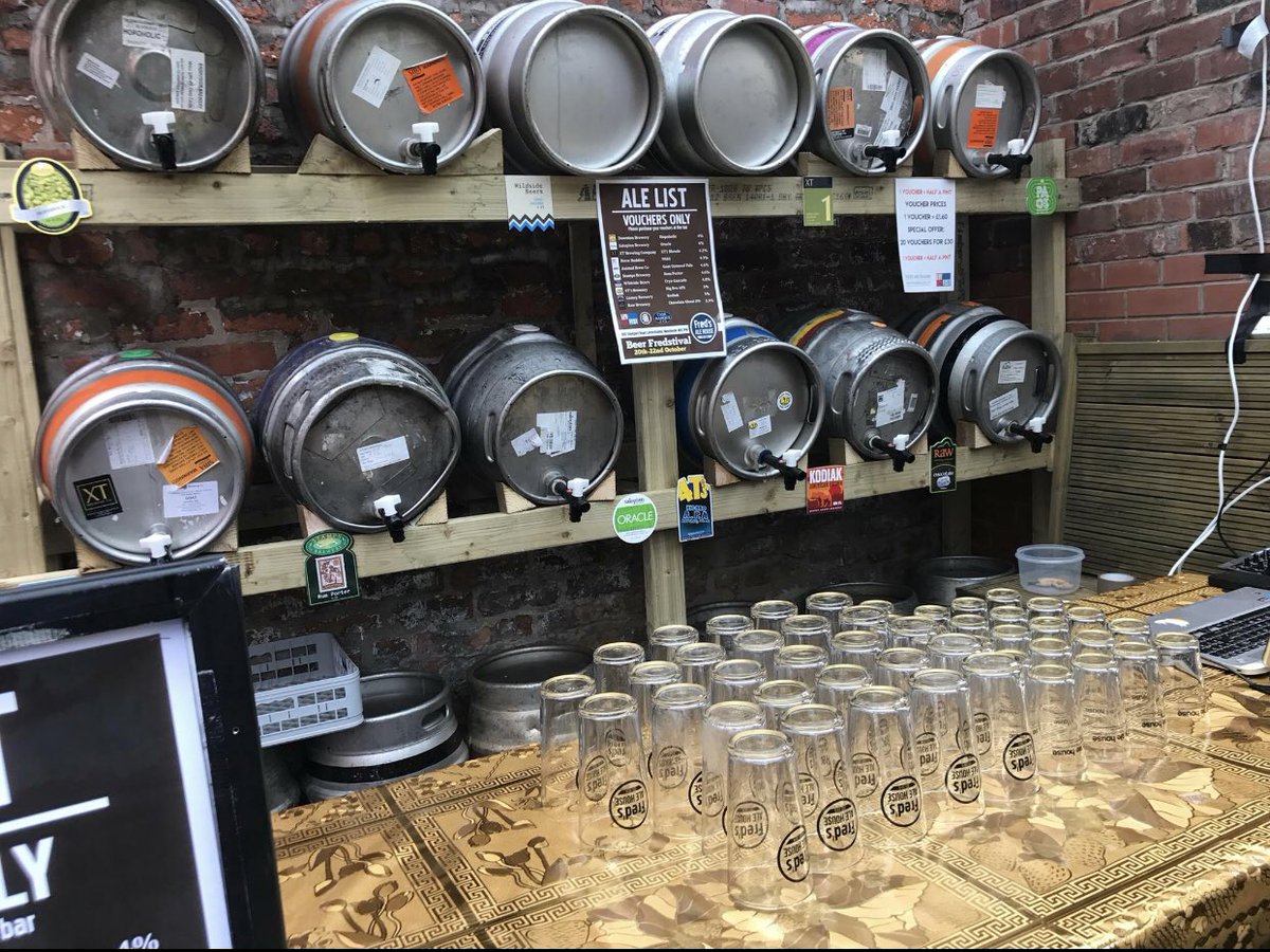 levfest's tweet photo. #Levfest #CaskAle & #Cider festival Friday 12 October to Sunday 14 October #Free entry @LevFred in #Levenshulme close to Levenshulme Train Station & #192 bus service to Stockport and Manchester https://t.co/btbdBDtkZ0