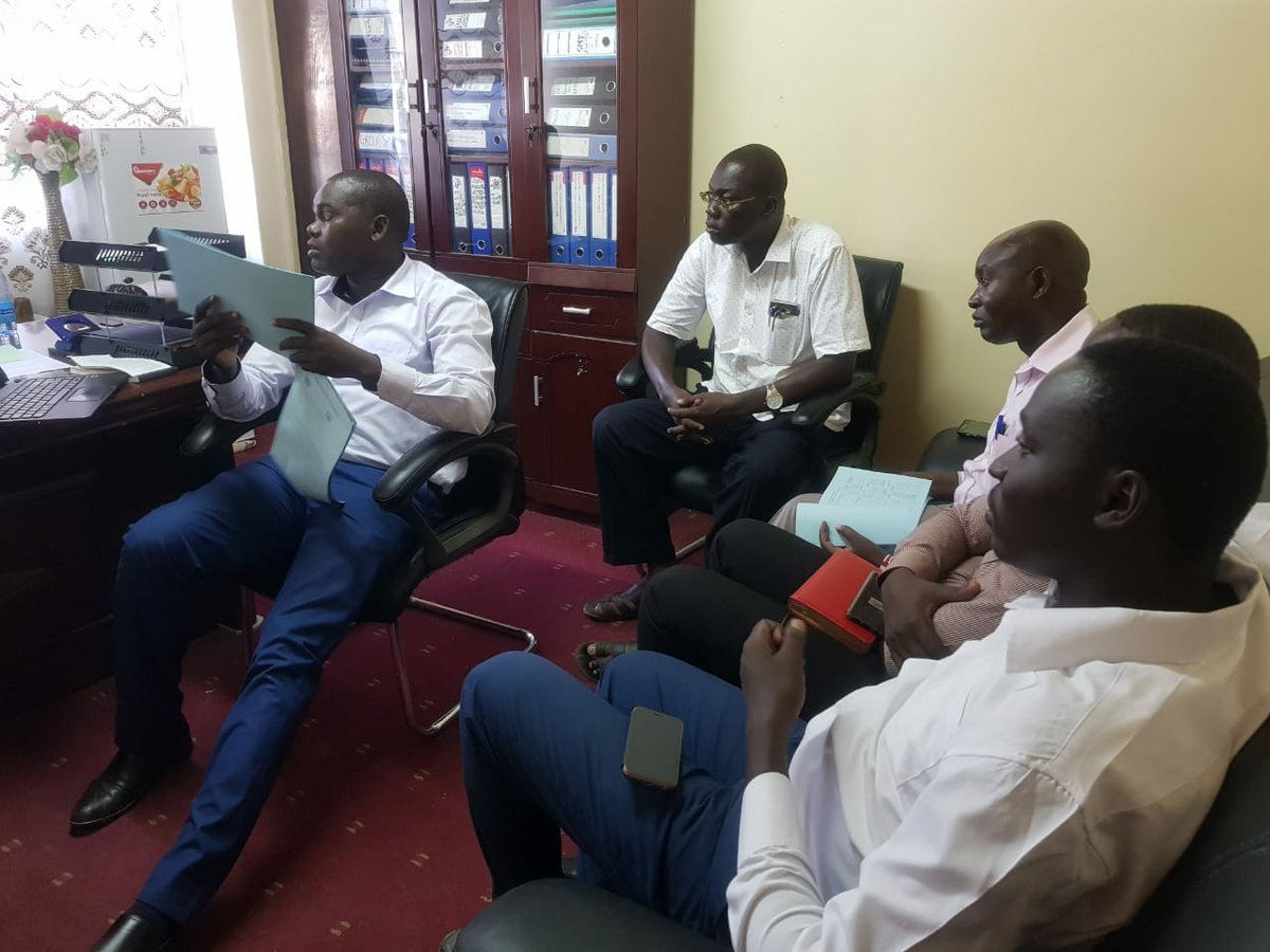 Trade_Turkana's tweet photo. HANDING OVER / TAKING OVER NOTES.

Handing Over / Taking over of Accounts &amp; Finance SECTION for the Ministry of Trade, Gender  and Youth Affairs, as presided over by Hon. Anthony Apalia, CEC TRADE.

Mr. Peter Longole, hands over as Mr. Rodney Emase takes over from him. https://t.co/YayZBZUJzZ