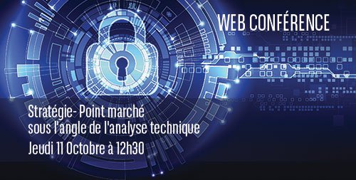 PortzamparcBNPP's tweet photo. Web conférence : Point marché sous l'angle de l'analyse technique ce jeudi à 12h30 animée par @LionelDuverger Pour vous inscrire : https://t.co/WhIm7jnqFj #webconference #analysetechnique #trading #bourse https://t.co/fx4xY53HgZ