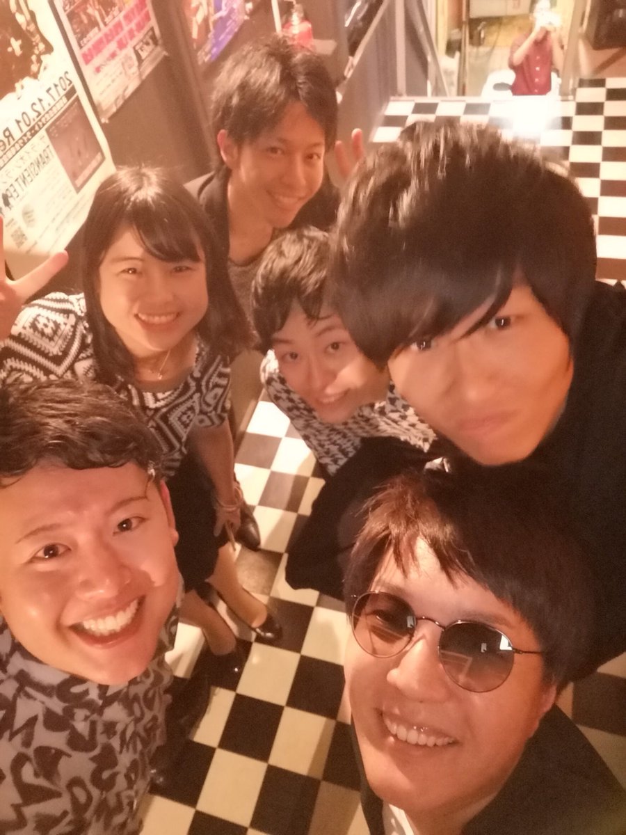 jo_okiagare's tweet photo. 遅ればせながら、土曜日は足元の悪い中、猫パ主催ライブお越しいただきありがとうございました！😎久々のステージ楽しく歌わせて頂きました〜！
そのまま3連休は、6人で北海道を堪能🐟🍖🍻
ありがとう、北海道！！また行きたい！
（ちなみにかねは無事本番に間に合いました！長旅お疲れ様！🚗） https://t.co/1WSfdkWskK
