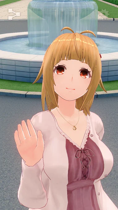 今日はアルエットちゃんと公園で待ち合わせして膝枕してもらってレストランで食事して帰ってきた