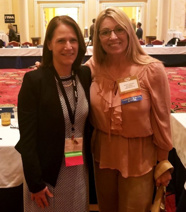FUELINGIowa's tweet photo. #PMCI CEO Dawn Carlson attended the @pmaa_47 Fall Conference @NACSonline this past weekend representing our #iowa #fuel marketers and #cstore members. Congratulations to Sharon Peterson - elected as 1st PMAA Chairwoman! https://t.co/6tSb86iKU1