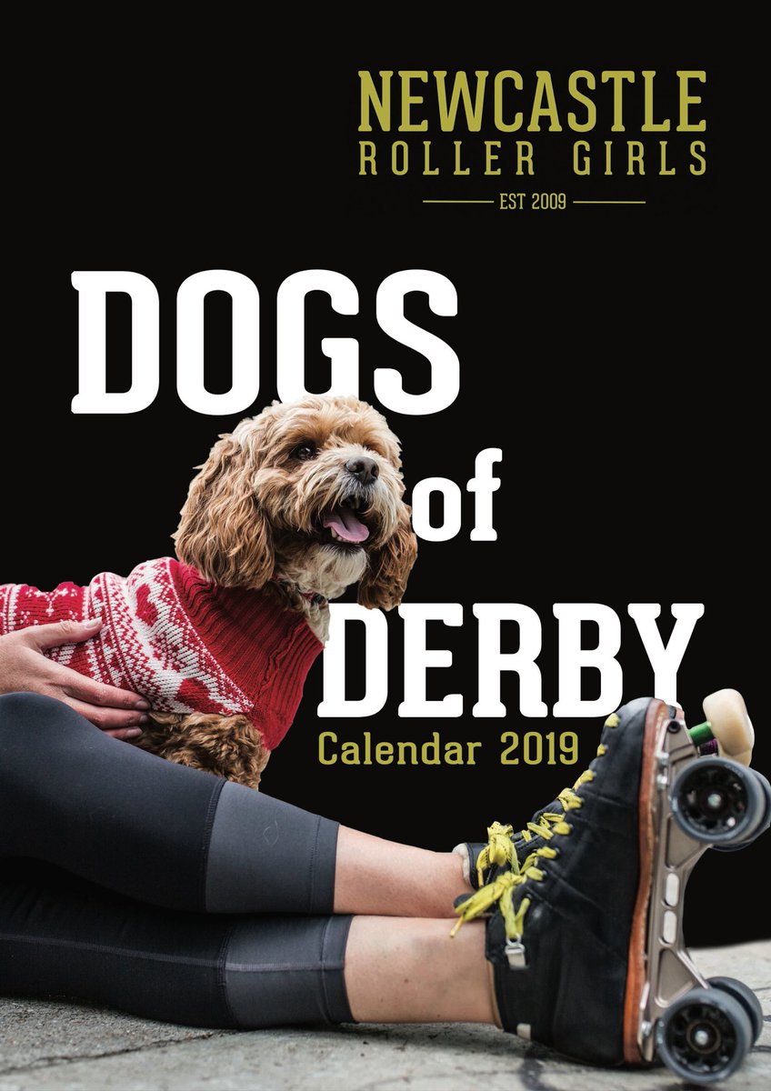 nclrollerderby's tweet photo. COMING SOON TO PRE ORDER!!
We love our doggos here at Newcastle Roller Girls so much so that we have immortalised some of them in our very own βWOOFTDAβ calendar for 2019!
#dogsofderby #dogsofWFTDA #WOOFTDA #derbytwitter https://t.co/XiHBDPUNom