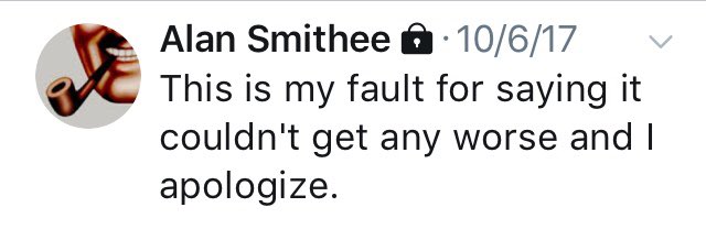 AFlatticus's tweet photo. @actualflatticus left us so many pearls of wisdom in his tweets. He died one year ago today. Rest In Peace, Smithee. https://t.co/Mn7GSgwJ5d
