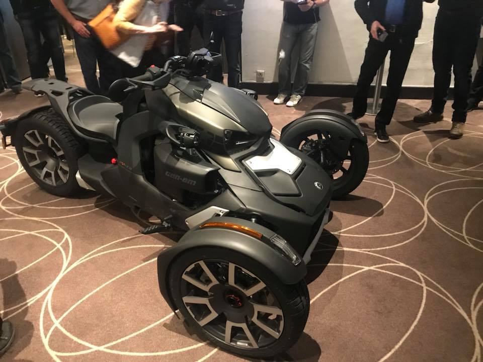 CrocianiGroups's tweet photo. Siamo a #Parigi per la presentazione del nuovo #CanAm #spyder #Ryker, presto nuove news!
#CrocianiGroup https://t.co/Sd0A5WB4fu https://t.co/6vC3pSPNCs