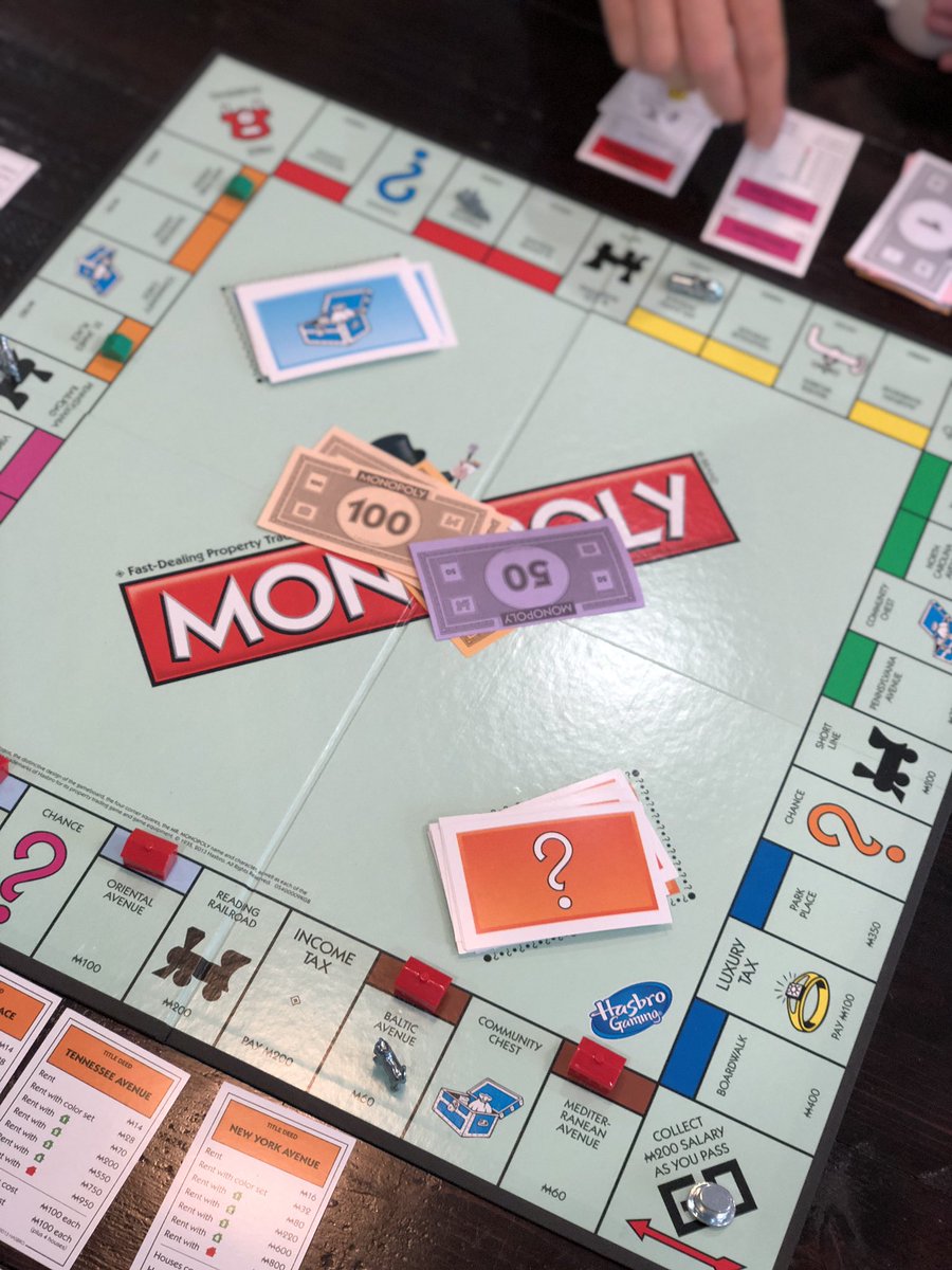 Cool, Fall days off of school mean teaching real estate to the kids. 💰🏡 👨‍🏫 #rocrealestate #rocrealestateagents #lessonsinrealestate #rochesterny #monopoly #monopolymoney #thejatiebunch #columbusday #noschool #lifelessons