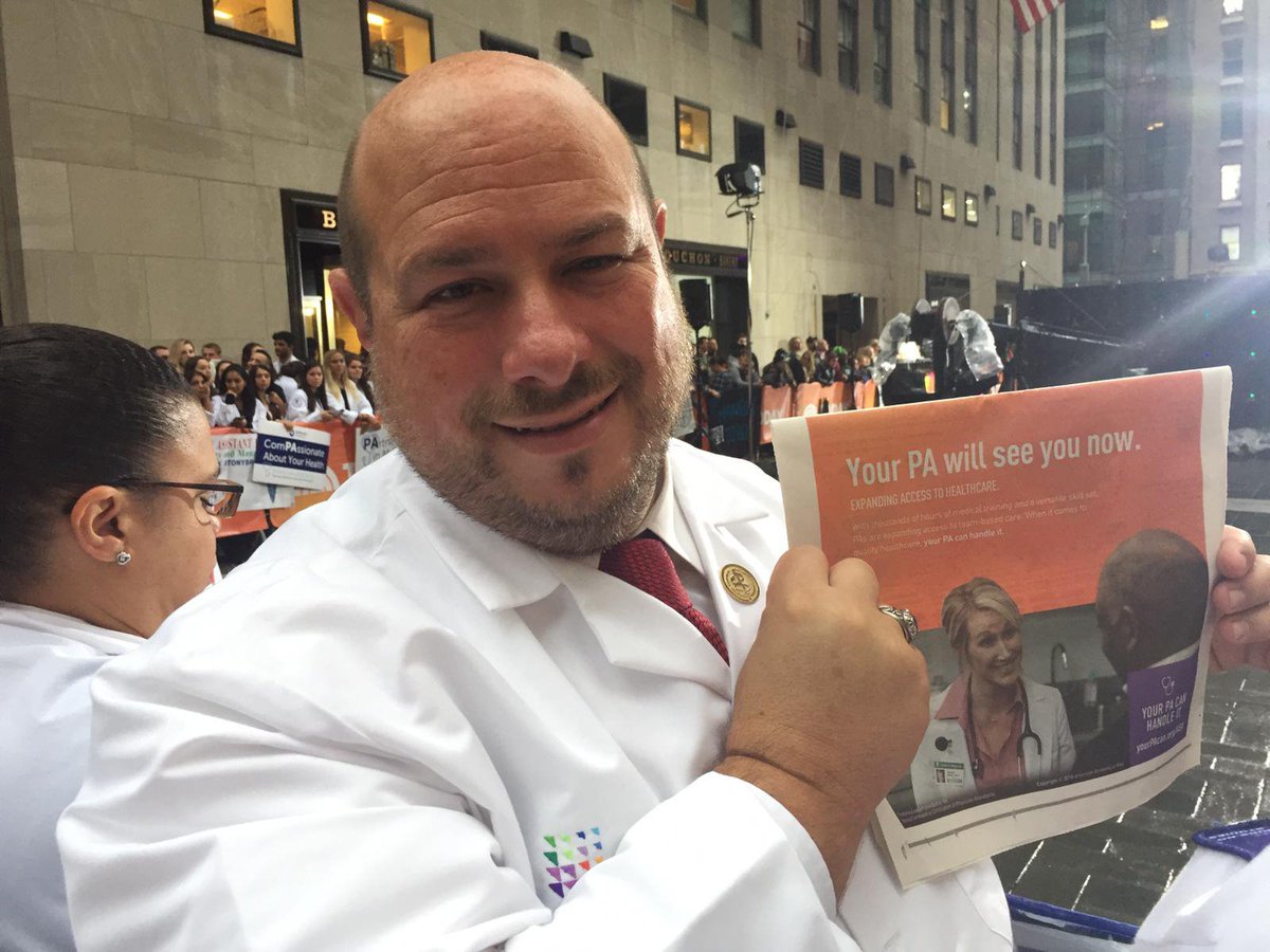 AAPAorg's tweet photo. Run to your local newsstand and check out the Your PA Can Handle It ad in @USATODAY! https://t.co/5y2knAdO3R #PAweek #yourPAcan https://t.co/CCFRiWz1dy