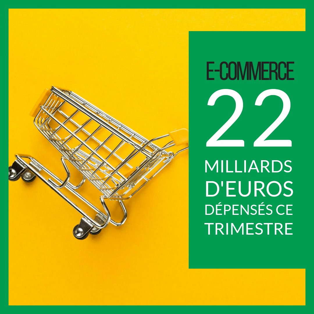 squarepartners's tweet photo. 37 millions de #cyberacheteurs dépensent 22 milliards d'euros ce trimestre en #france sur les sites #ecommerce ! Et vous ? Proposez-vous vos produits via un site #ecommerce  ? L'#agenceweb #squarepartners vous accompagne ! https://t.co/qbiOXrNrUf
