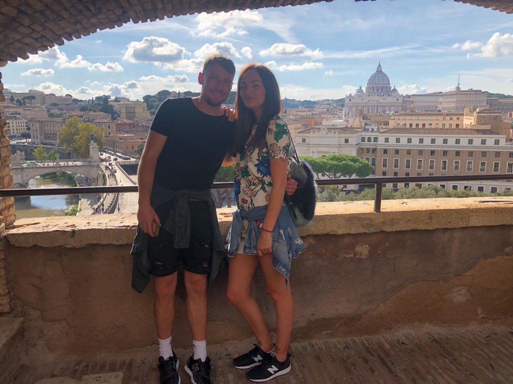 jamo_williams's tweet photo. Very enjoyable 5 days in Rome with @rachstuckey5 Devastated to be leaving tomorrow !!! #SimplySimplyLovely https://t.co/k8KvVazV4O