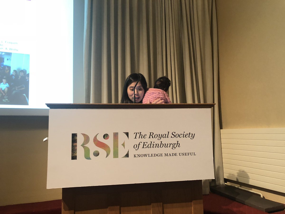 mcintosh2001's tweet photo. Enlightening series of talks at our #STRADL annual @wellcometrust meeting today. Here’s one of our youngest presenters https://t.co/ylo5jYTxyw