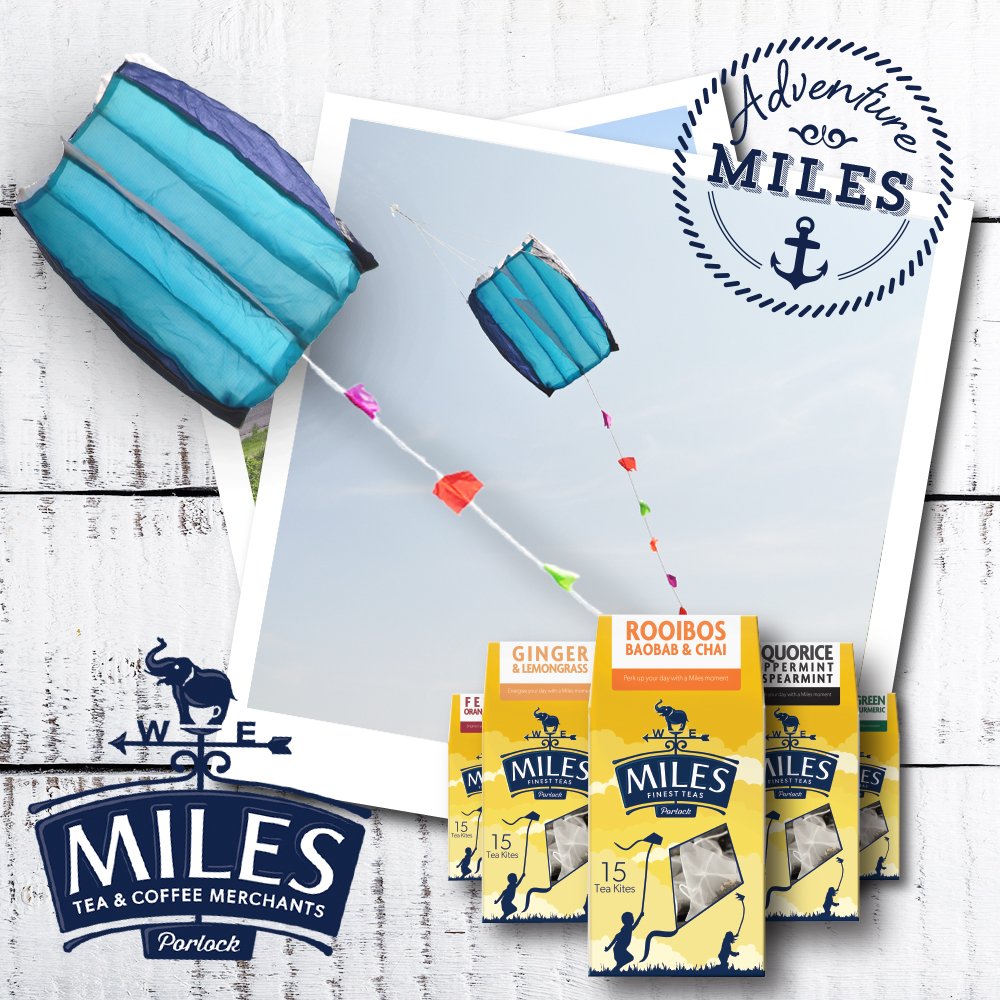 MilesTeaCoffee's tweet image. #WIN a @HouseofMarbles kite and some Miles 'Tea Kites'. 

RT&amp;amp;F to enter this competition to enter.

T&amp;amp;C's: One winner selected 23.10.2018. Winner will receive one House of Marbles kite and 2 packs of our NEW tea kite flavours. #tea #kite #FridayFeeling