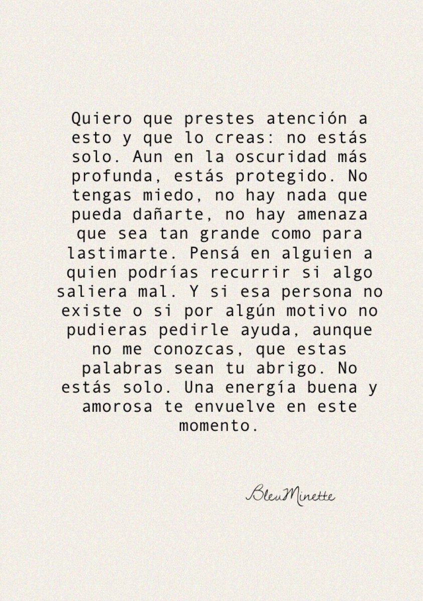 BleuMinette's tweet photo. Escribí esto para vos. https://t.co/xhJVi7twDS