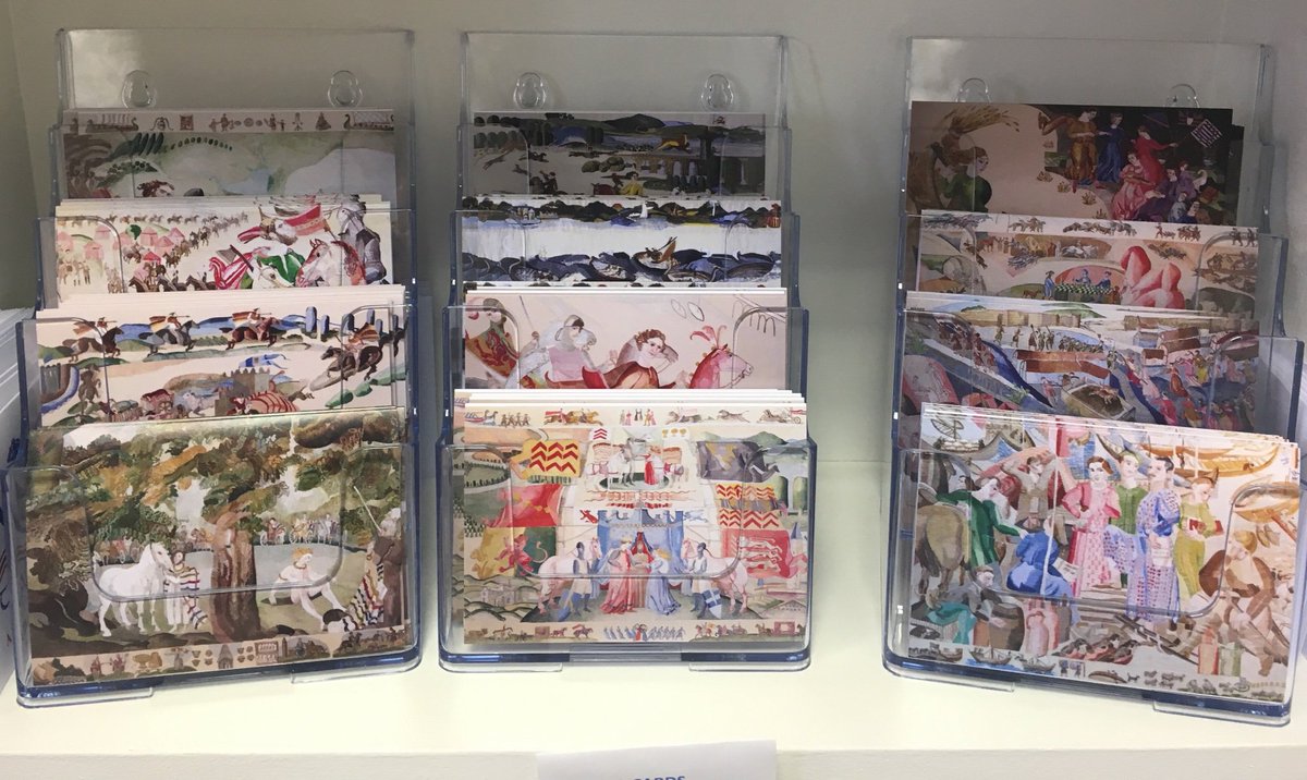 TheRosTapestry's tweet photo. A card depicting each of our beautiful tapestries now available to purchase in our gallery https://t.co/7jFg5OCVzs