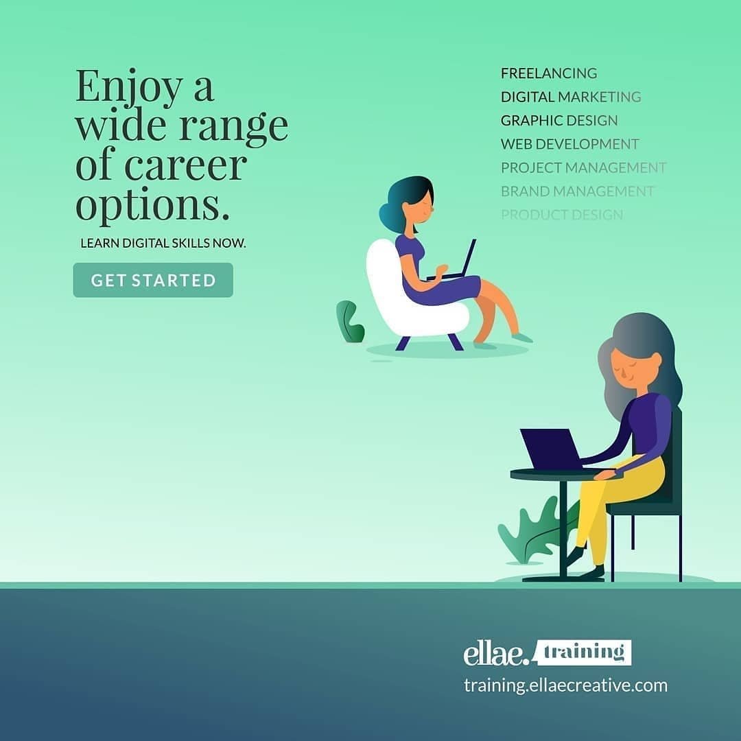 ellaetraining's tweet photo. The October classes have kicked off but you can still be a part of it, please call 014532727 or 014532729 for enquiries.⠀⠀⠀
You can also send an email to training@ellaecreative.com or visit https://t.co/IUFmKuHu1B to get started.⠀⠀⠀
_____⠀
#EllaeTraining https://t.co/vrUvpVxyY4