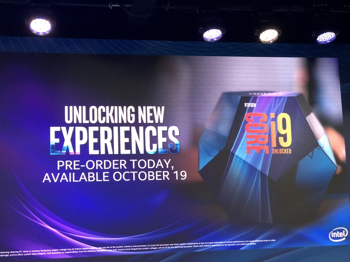 boronline's tweet image. Aquí está el nuevo Core i9 de Intel_Spain, una bestia de 8 núcleos, 16 hilos y 5GHz, con el que buscan atacar el mercado gaming. #PoweringContribution