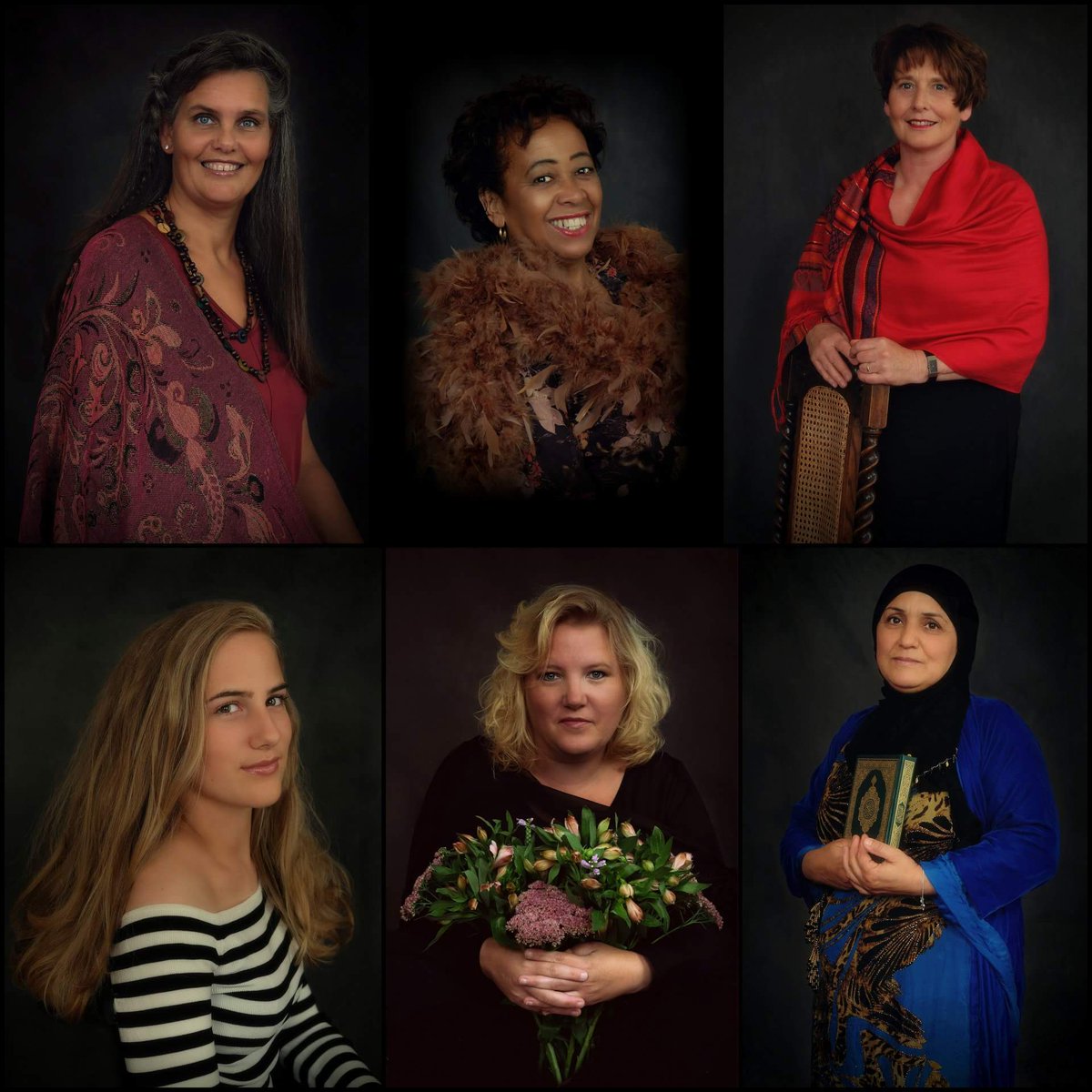 Aandacht voor de ‘gewone’ mens en een tegenhanger van ‘Heeren’veen. Fotograaf Reiny Bourgonje en 6 De "Heldinnen": Anneke Tel de Vos, Henk En Esther Haveman, Coby van der Laan, Milou Bosscher, Simone Woudstra en Asema Ahmed. De expositie is nog tot eind november te bezichtigen!