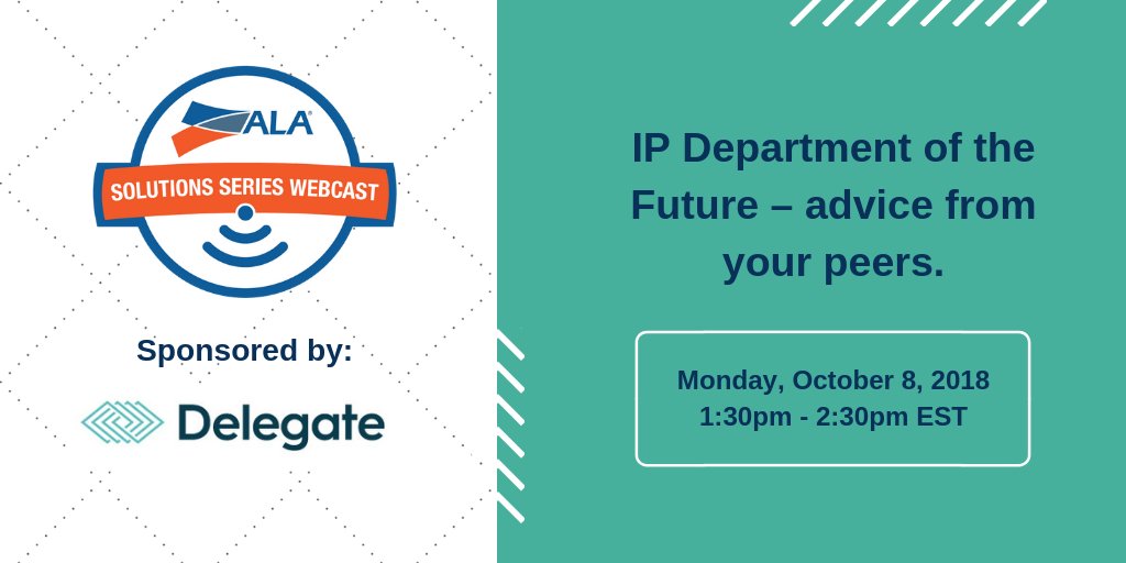 ALABizPartners's tweet photo. Did you know that 73% of IP leaders are concerned that their team is NOT ready for the future?

Join Delegate today at 1:30 p.m. EST to learn what your peers are saying and doing to make their teams stronger for their company. REGISTER HERE: https://t.co/sNRX6zVDoR @ALABuzz https://t.co/o78NOoL8qp