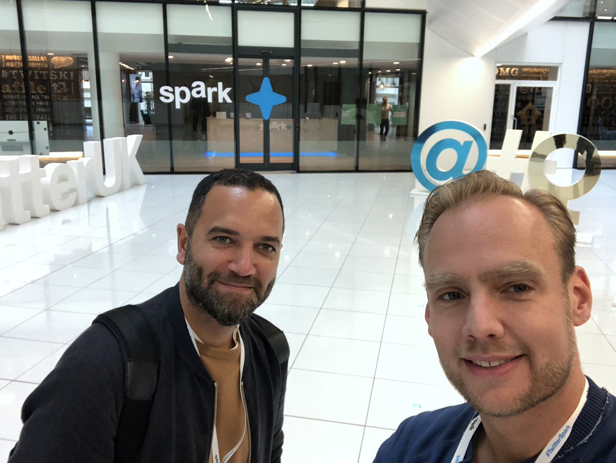 Great to be back @TwitterUK. Looking forward to #twitterspark