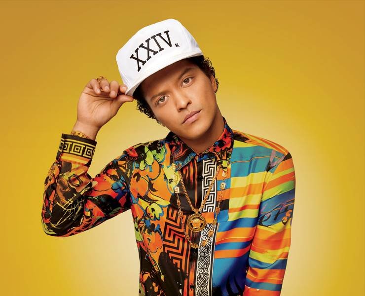 Bruno Mars, Happy Birthday young man. He\s 33 years old. 