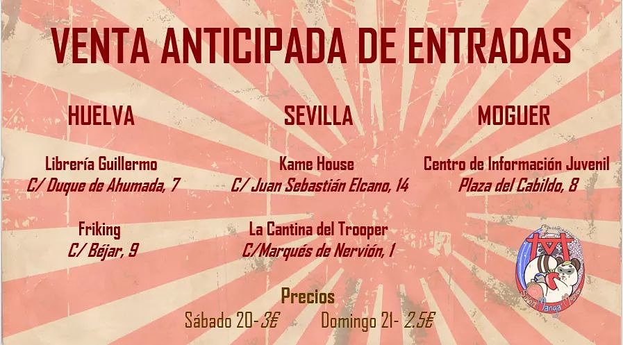 AsoOnyxia's tweet photo. Queda menos de 2 semanas para uno de los mejores salones manga de Andalucía! @SMangaMoguer !!

FRIKIBUS DE SEVILLA al SALÓN MANGA DE MOGUER

Apúntate por 14 € 
Bus Ida y Vuelta con Entrada Incluida

20 de Octubre

Apuntate en: https://t.co/NF4kgEMJJ9
+ Info: 686443205 https://t.co/qisEJQFSlq