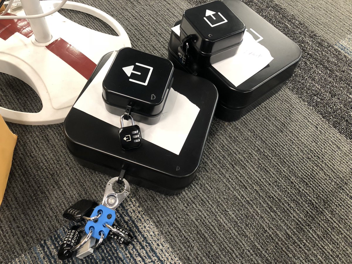 Teach_Connected's tweet photo. And so it begins, @breakoutEDU! Thank you @SMEOffice and East PTSA for bringing these into our school community... topic today is “The Age of Exploration” https://t.co/rGXrEGfRer
