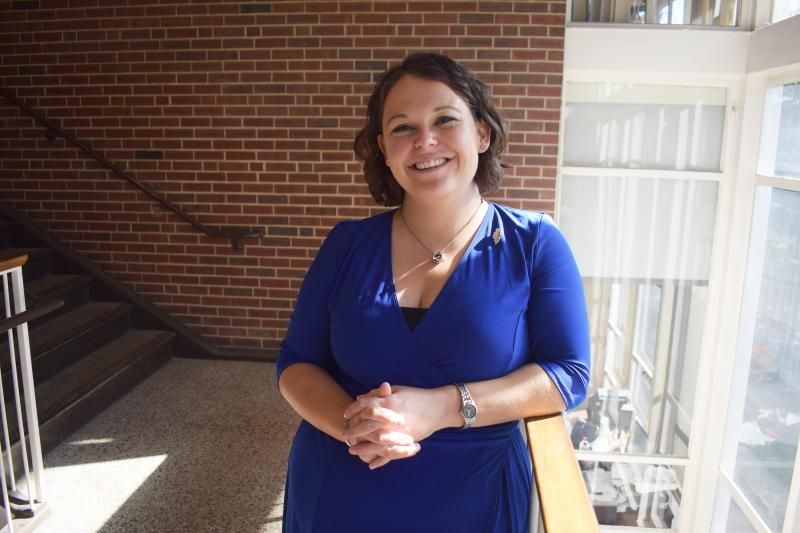 JenMcMillin's tweet photo. Thank you to @WGLTNews for covering our race and focusing on the issues at hand. Democrat To Ride #BlueWave Into Mitchell's District https://t.co/lbCvmsuJQx #JenForStateRep https://t.co/IkYQTpX5Lr