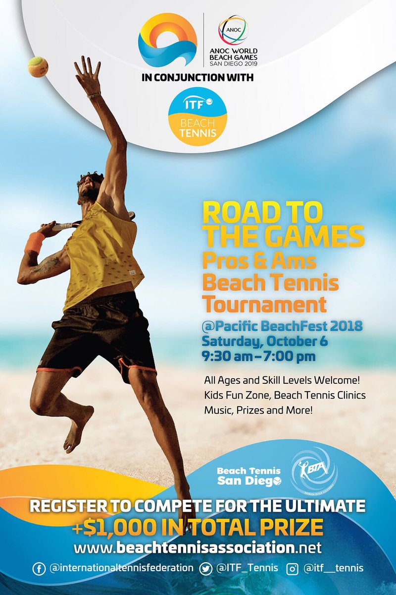 Beach Tennis first step to the Olympics is a success!!