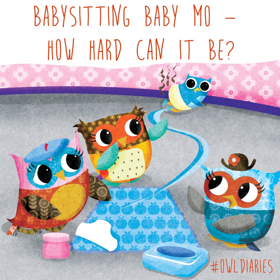 BecElliott's tweet image. When you babysit your baby brother thinking it will be easy. A sneak-peak at #owldiaries book 10 due out in February! #babysitting #scholasticbranches