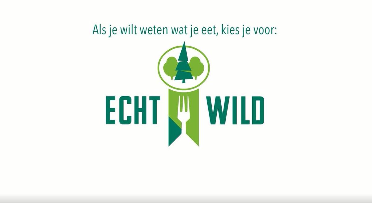 FoodProfDay's tweet image. Keurmerk Echt wild #FPD2018