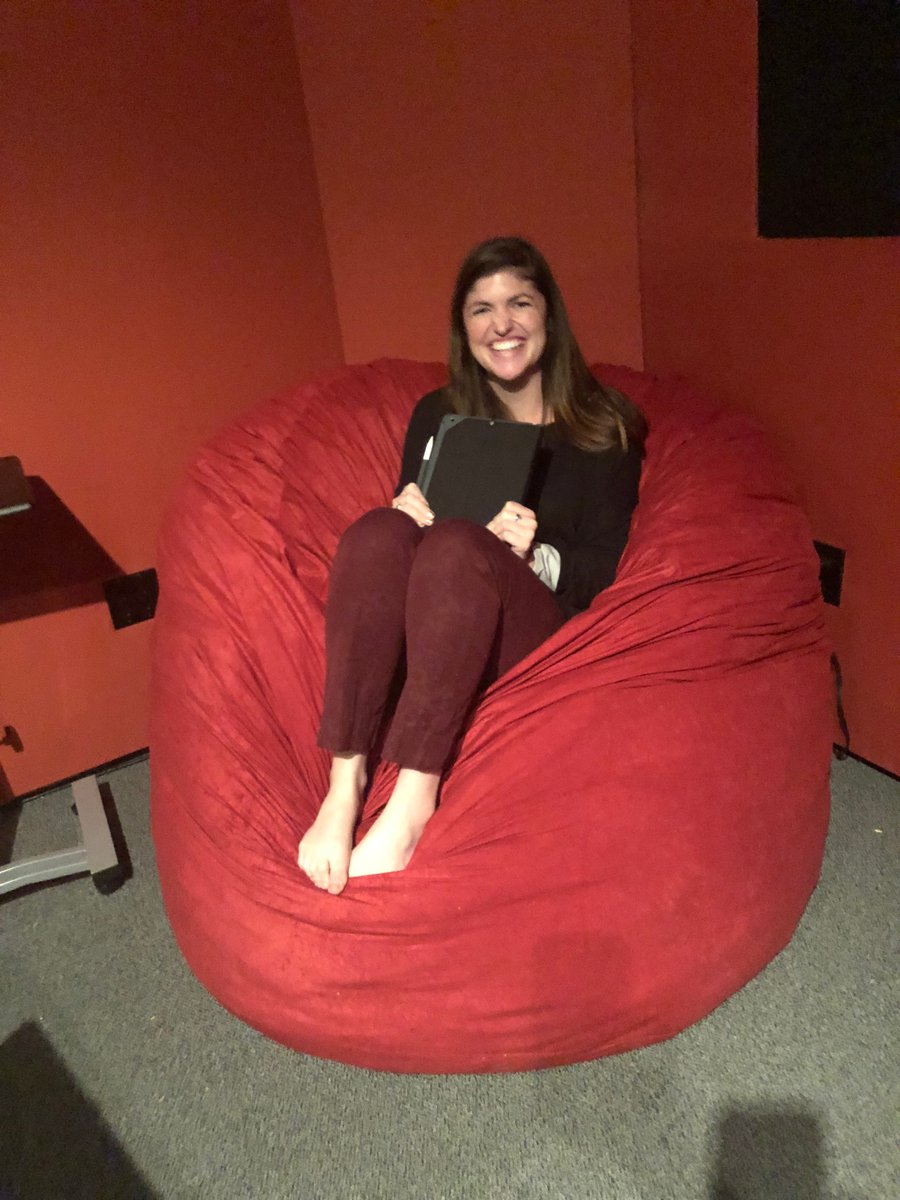 Today is the last day of recording for #PassengerList - I can't believe it's already over! I'm going to miss this team so much and also this weird enormous pillow (not a bean bag chair) in our LA studio.