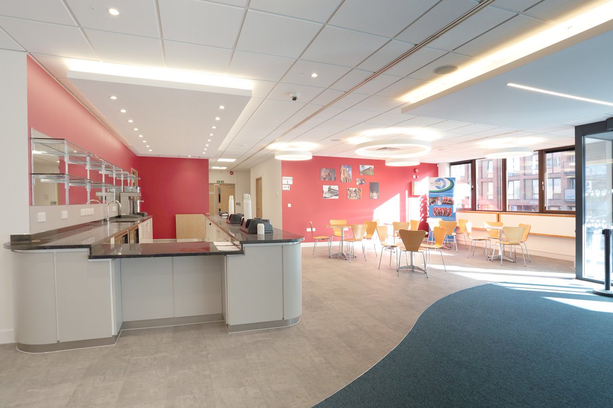 RussellCawberry's tweet photo. The congregation of St Barnabas Church North Finchley made a special occasion of moving into their new place of worship and were delighted by the finished space. Russell Cawberry converted existing space within the 1980's office block which remained part occupied throughout. https://t.co/Gu8ru95cA2