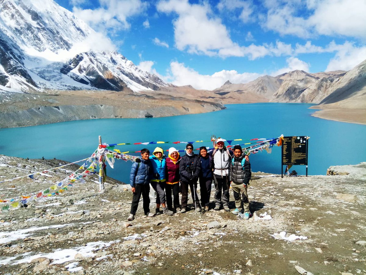 NepalaYak's tweet photo. Trek to #Tilicho with #Nepalayak 
#trekking #Annapurna #Nepal https://t.co/IeE4wLCsBb