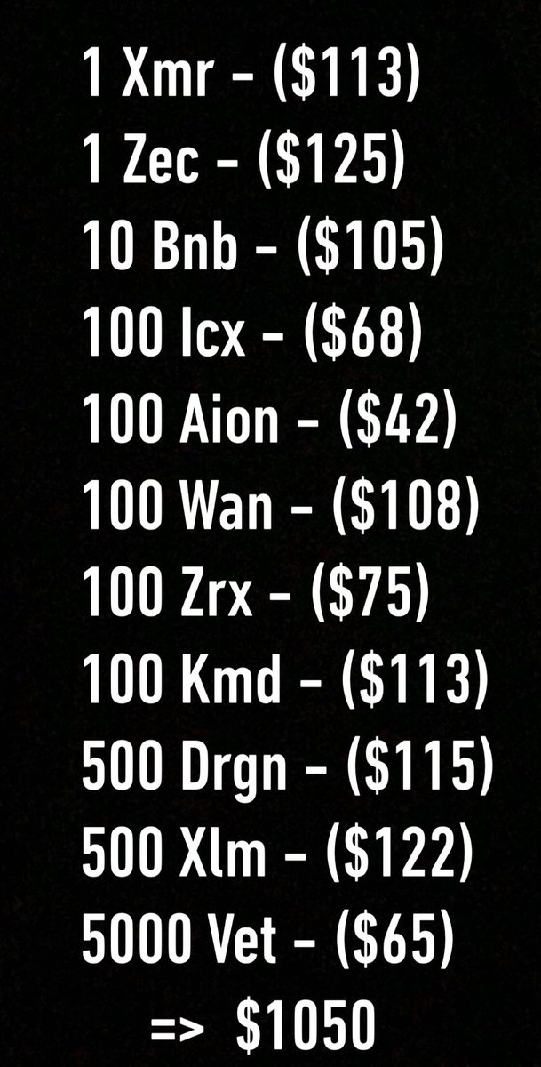 CryptoBarTalk's tweet photo. Here is the % holdings/coin split up for the #CryptoBarTalk portfolio of the project
Thanks @get_delta for having these dope features
Every1 please comment your favorite coins/projects for the #CryptoPix portfolio too โ๐ผ
$Xmr $Zec $Bnb $Icx $Aion $Wan $Zrx $Kmd $Drgn $Xlm $Vet https://t.co/fLawVIuzb5